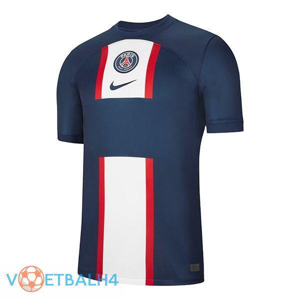 Paris PSG thuis Version Fuite blauw koninklijk jersey 2022/2023