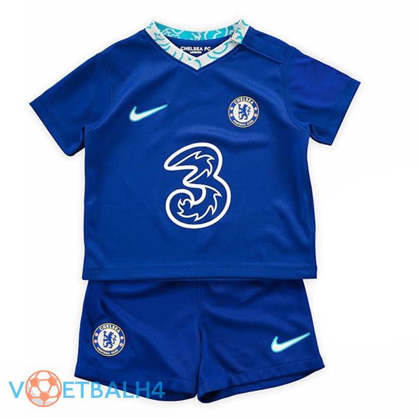 FC Chelsea kinderen voetbal jersey thuis blauw 2022/2023