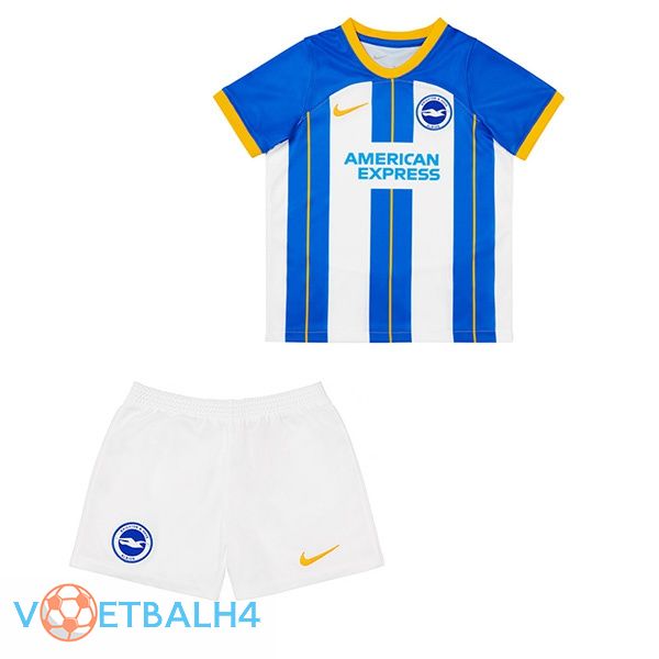 FC Brighton kinderen voetbal jersey thuis blauw wit 2022/2023