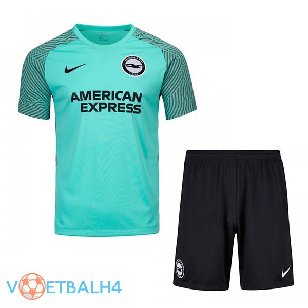 FC Brighton kinderen voetbal jersey derde groente 2022/2023