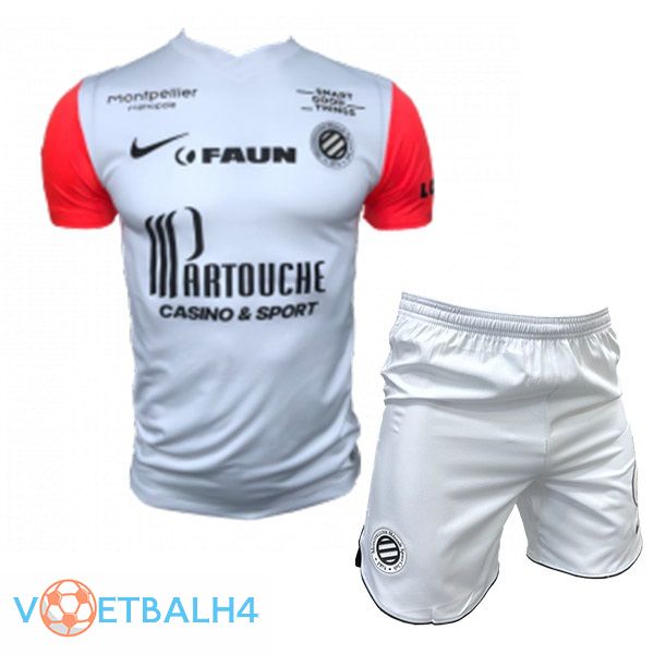 Montpellier HSC kinderen voetbal jersey uit grijs 2022/2023