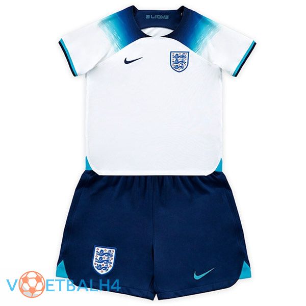 Engeland kinderen voetbal jerseys thuis wit 2022-2023