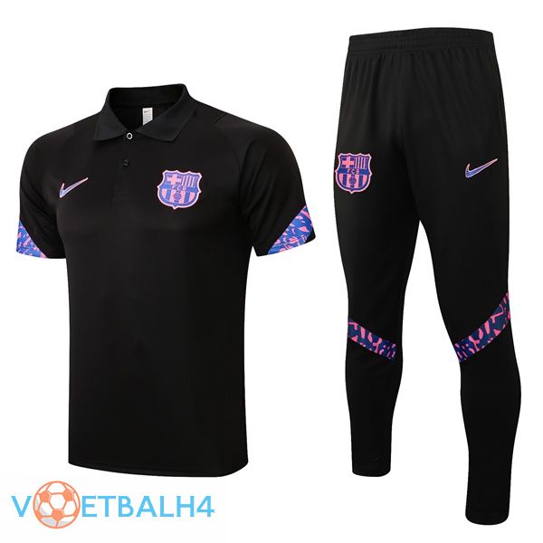 FC Barcelona + broek zwart Polo Shirt 2021/2022