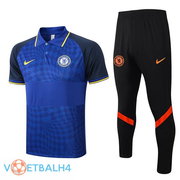 FC Chelsea + broek blauw Polo Shirt 2021/2022