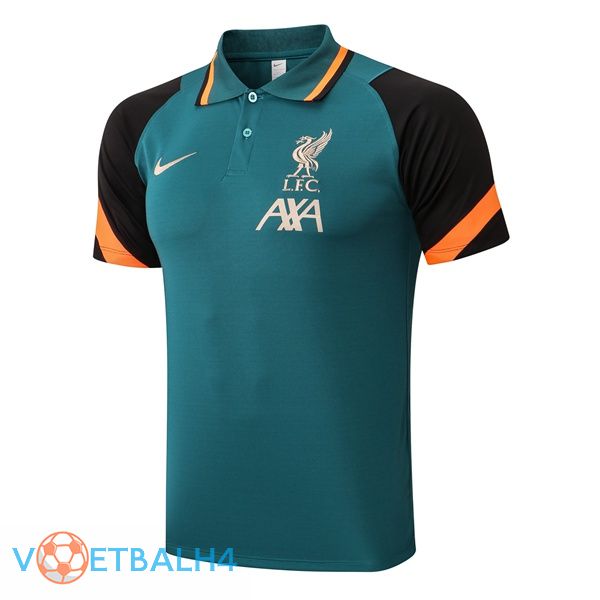 FC Liverpool groente zwart Polo Shirt 2021/2022