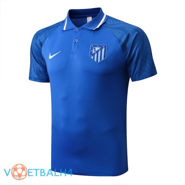 Atletico Madrid polo shirt blauw 2022/2023