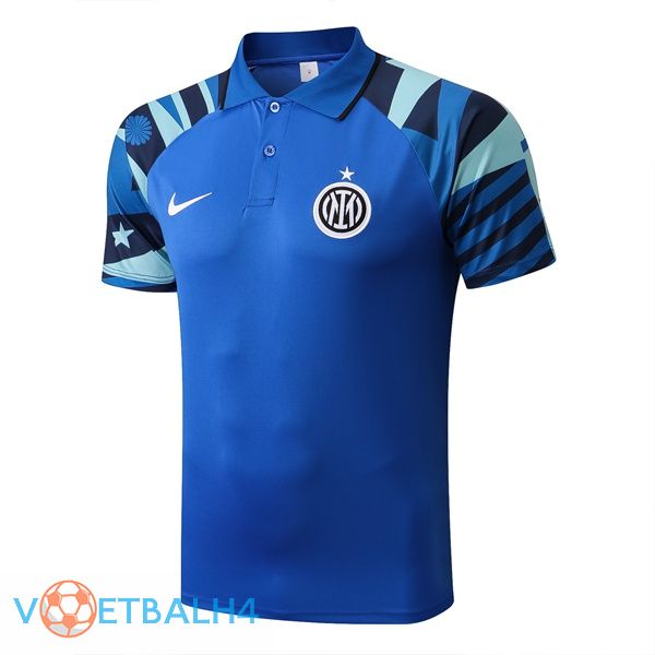 Inter Milan polo shirt blauw 2022/2023