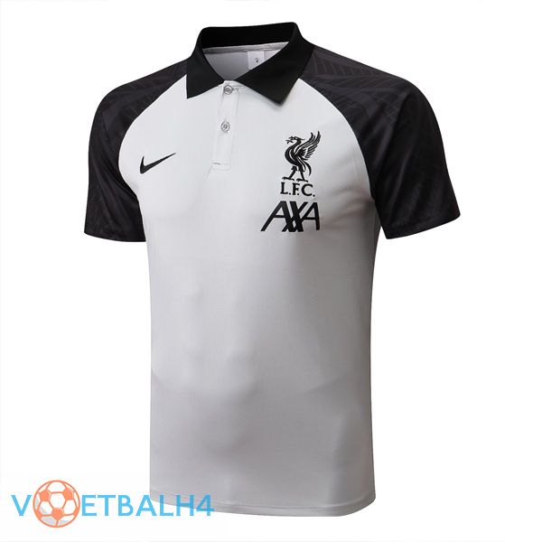 FC Liverpool polo shirt grijs zwart 2022/2023