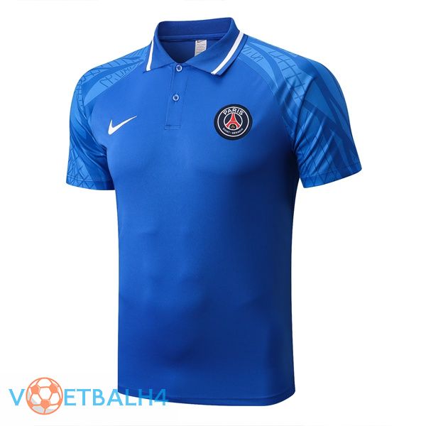 Paris PSG polo shirt blauw 2022/2023