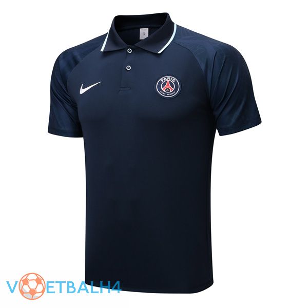 Paris PSG polo shirt blauw koninklijk 2022/2023