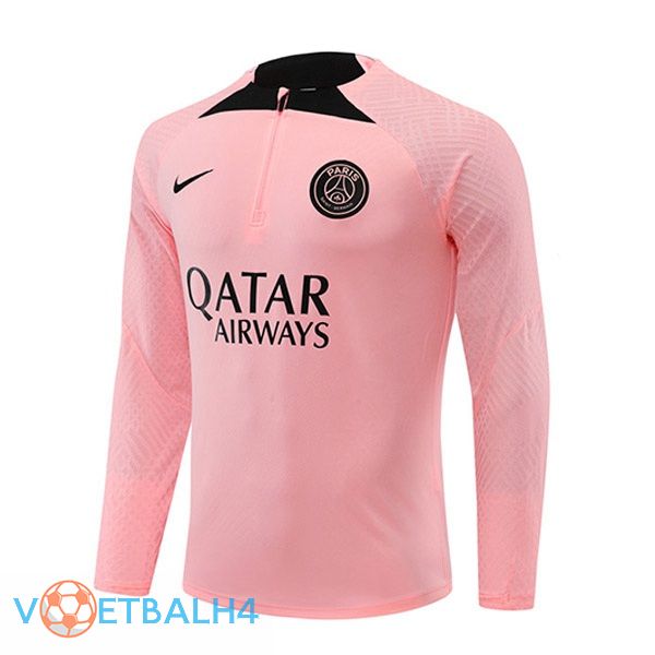 Paris PSG Training Sweatshirt roze 2022/2023