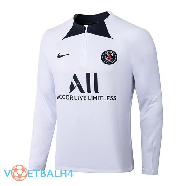 Paris PSG Training Sweatshirt wit 2022/2023