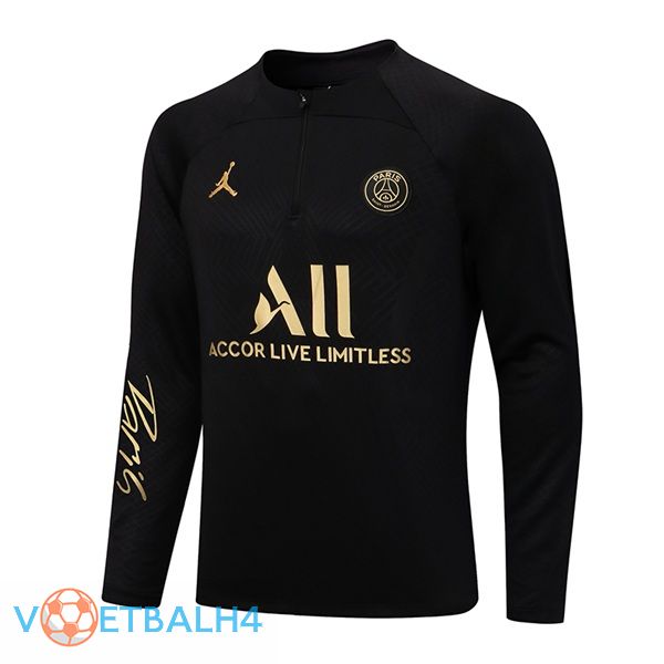 Paris PSG Training Sweatshirt zwart 2022/2023