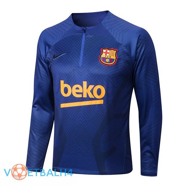 FC Barcelona Training Sweatshirt blauw 2022-2023