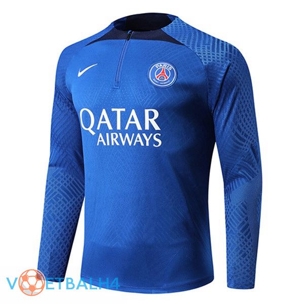 Paris PSG Training Sweatshirt blauw 2022-2023