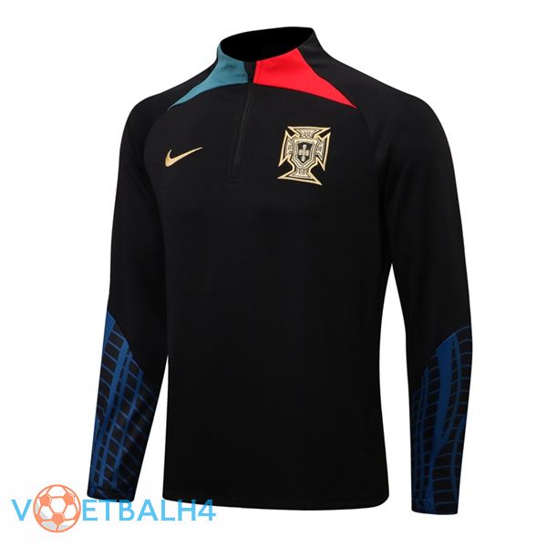 Portugal zwart Training Sweatshirt 2022/2023