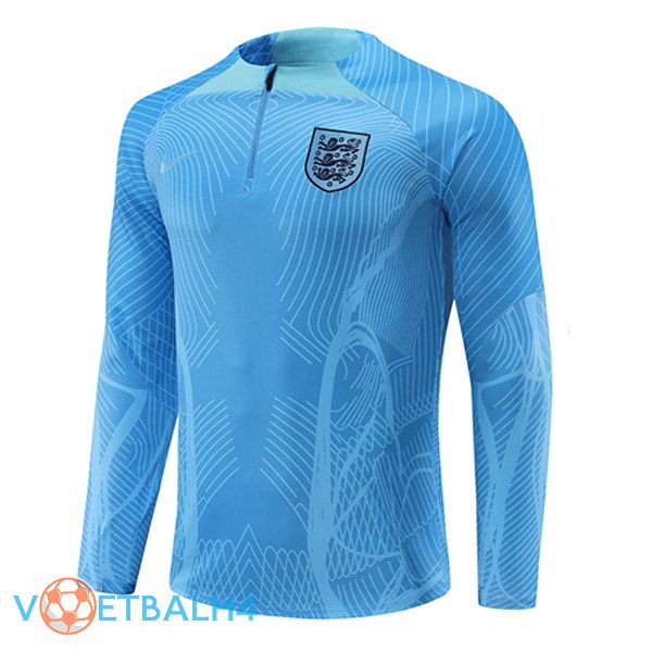 Engeland Training Sweatshirt blauw 2022-2023