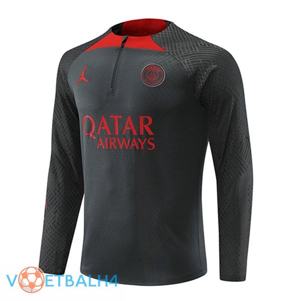 Paris PSG Training Sweatshirt grijs 2022-2023