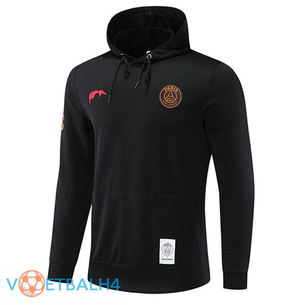 Paris PSG Hooded Sweater zwart 2022-2023