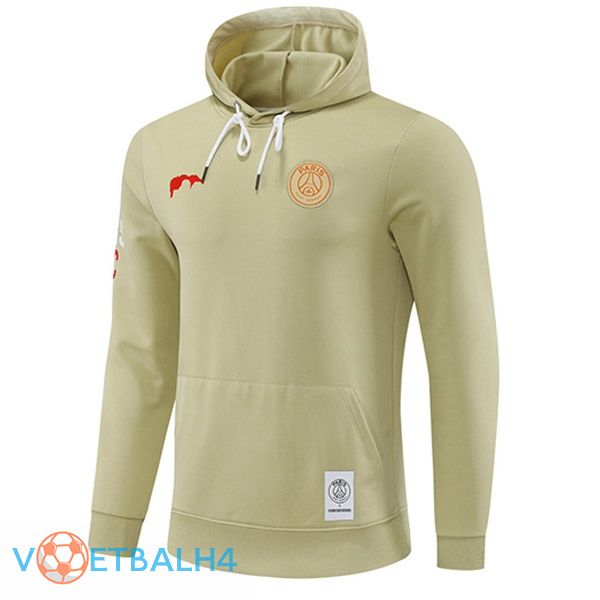 Paris PSG Training Sweatshirt Hoodiebruin 2022/2023