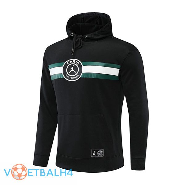 JORDAN Paris PSG Training Sweatshirt Hoodie zwart 2022/2023