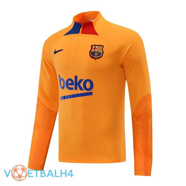 FC Barcelona Training Sweatshirt geel 2022/2023