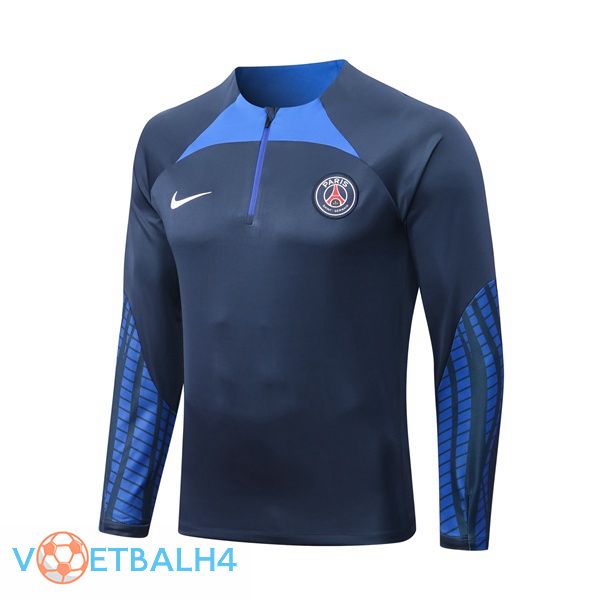 Paris PSG Training Sweatshirt blauw 2022-2023