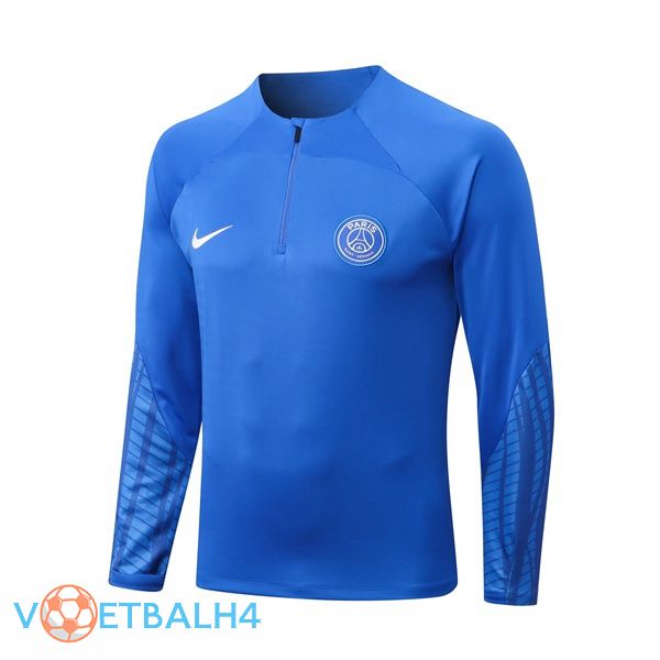 Paris PSG Training Sweatshirt blauw 2022-2023