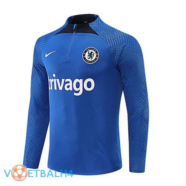 FC Chelsea Training Sweatshirt blauw 2022-2023