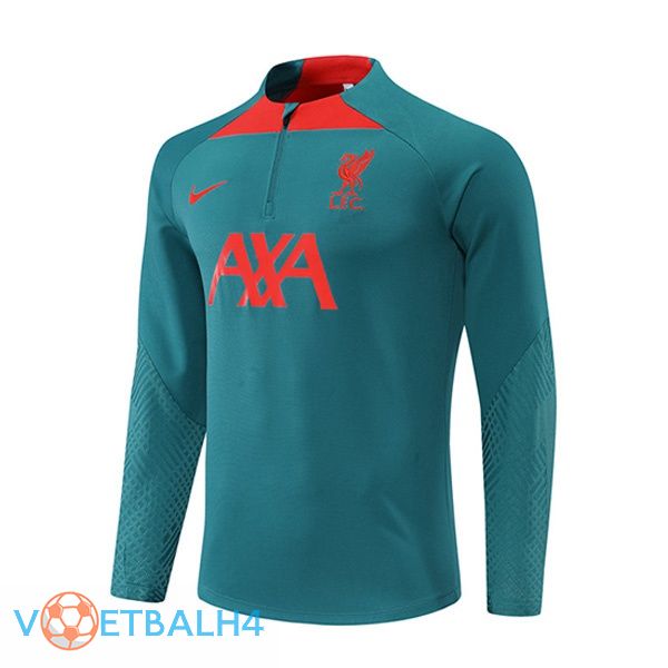 FC Liverpool Training Sweatshirt groente 2022/2023