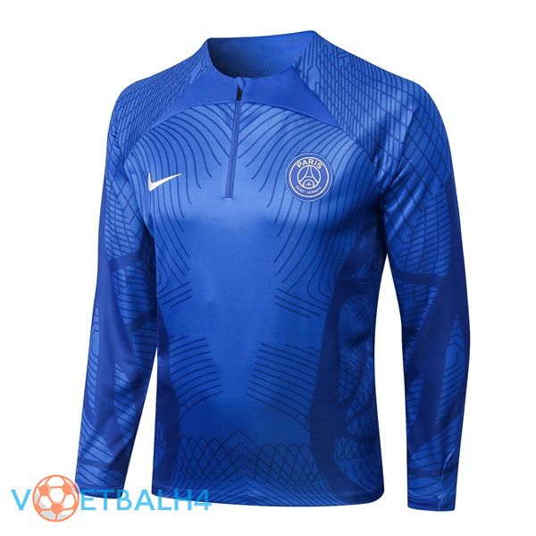 Paris PSG Training Sweatshirt blauw 2022/2023