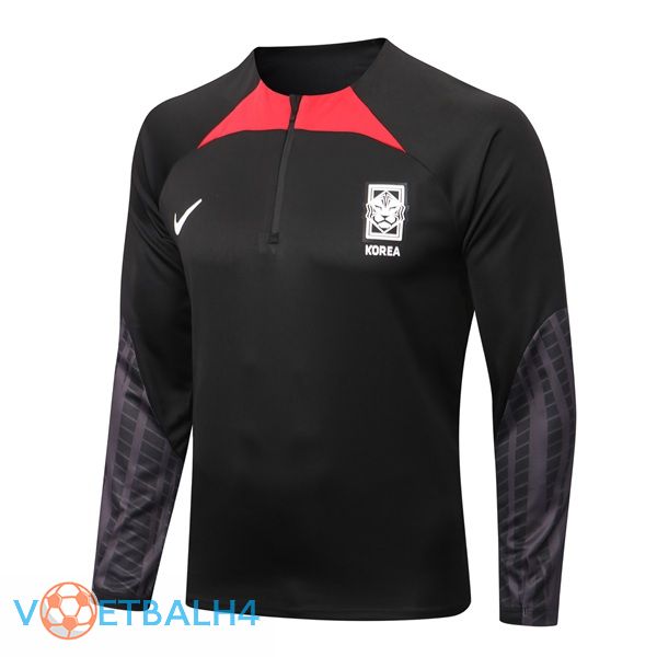 Korea Training Sweatshirt zwart 2022/2023