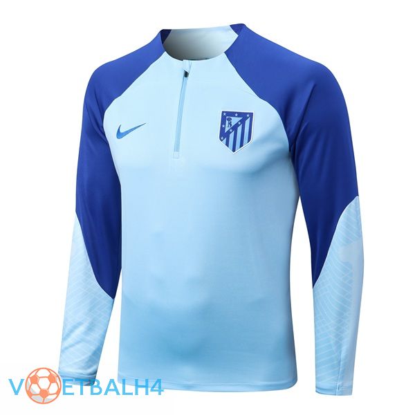 Atletico Madrid Training Sweatshirt blauw 2022/2023