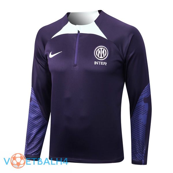 Inter Milan Training Sweatshirt paars 2022/2023