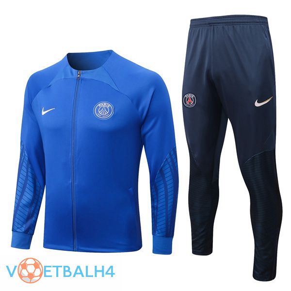 Paris PSG Trainingsjaspak blauw 2022-2023