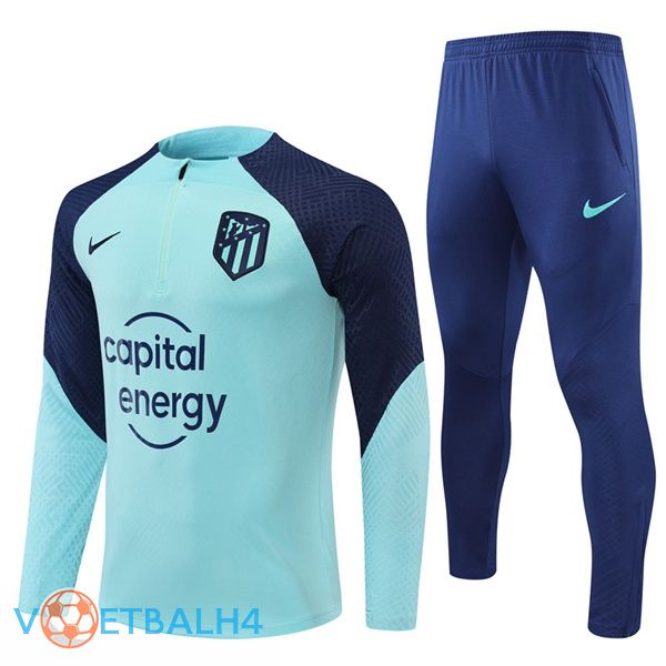 Atletico Madrid trainingspak blauw 2022-2023