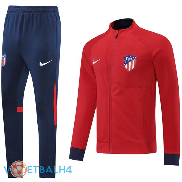 Atletico Madrid Trainingsjaspak rood 2022-2023