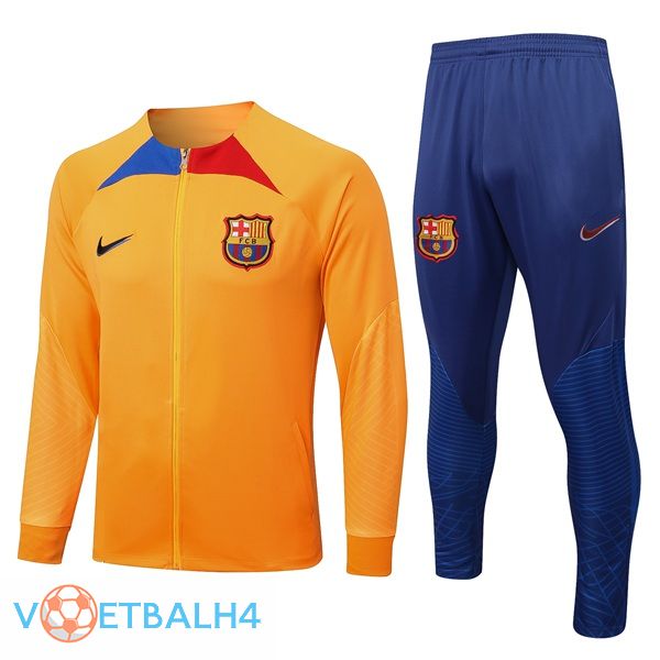 FC Barcelona Trainingsjaspak oranje 2022/2023