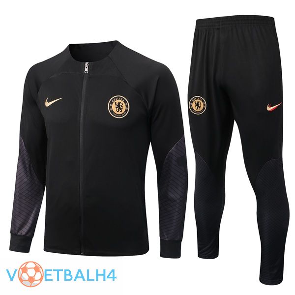 FC Chelsea Trainingsjaspak zwart 2022/2023