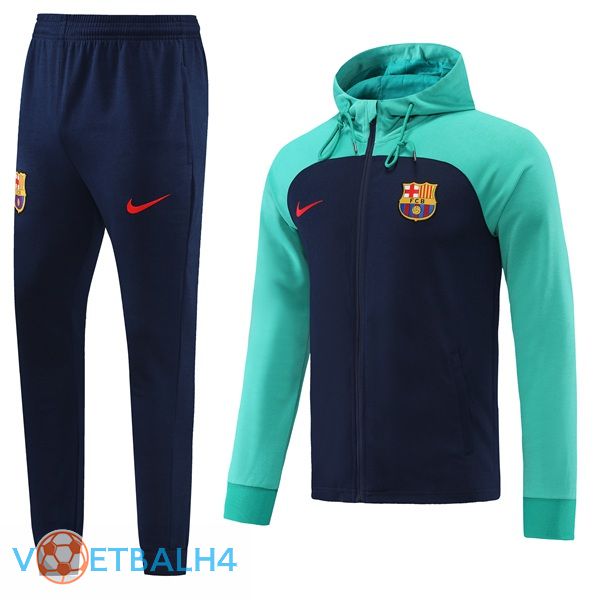 FC Barcelona trainingspak Hoodie groente 2022/2023