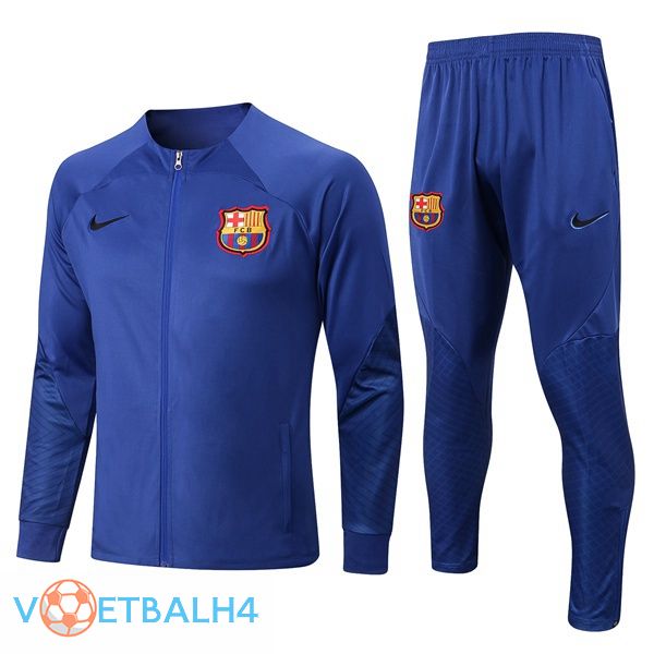 FC Barcelona Trainingsjaspak blauw 2022-2023