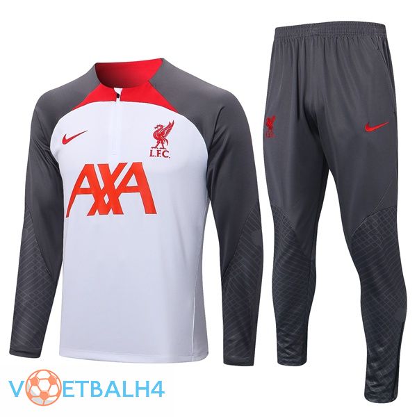 FC Liverpool trainingspak wit grijs 2022-2023