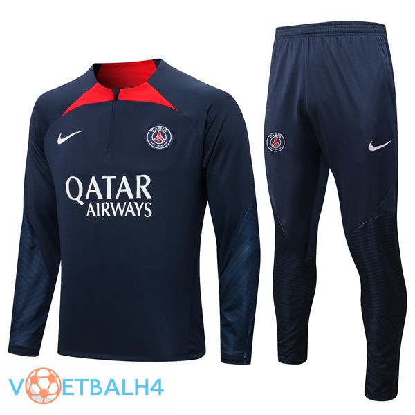 Paris PSG trainingspak blauw koninklijk 2022-2023