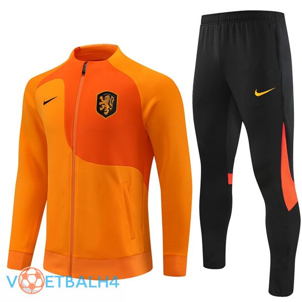 Nederland Trainingsjaspak oranje 2022/2023