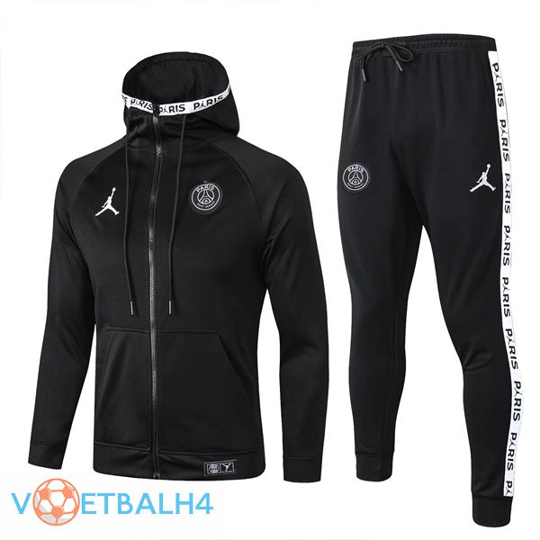 JORDAN Paris PSG trainingspak Hoodie zwart 2022/2023