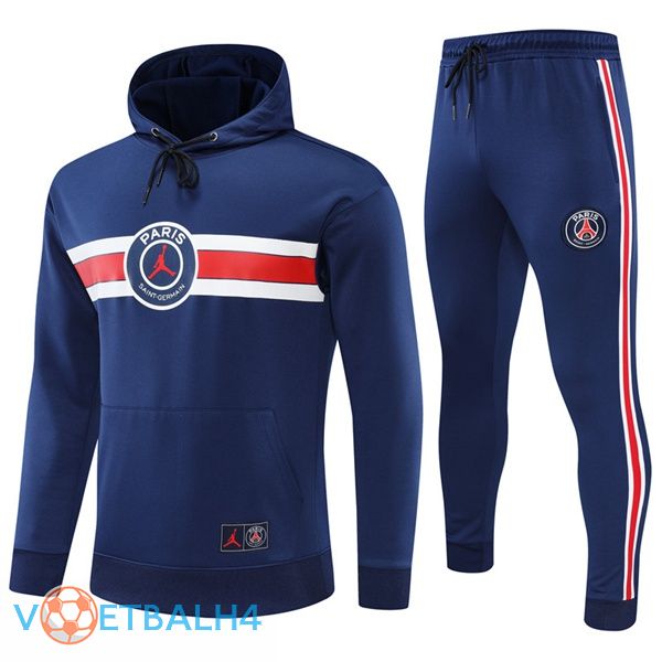 JORDAN Paris PSG trainingspak Hoodie blauw 2022/2023