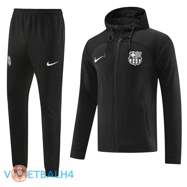 FC Barcelona trainingspak Hoodie zwart 2022/2023