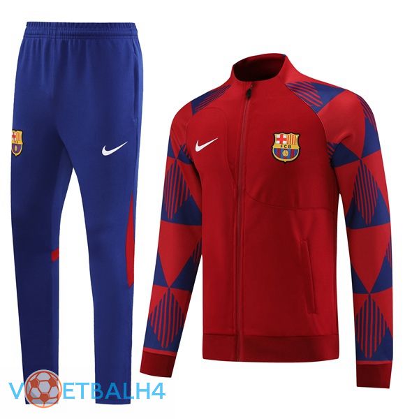 FC Barcelona Trainingsjaspak rood 2022/2023