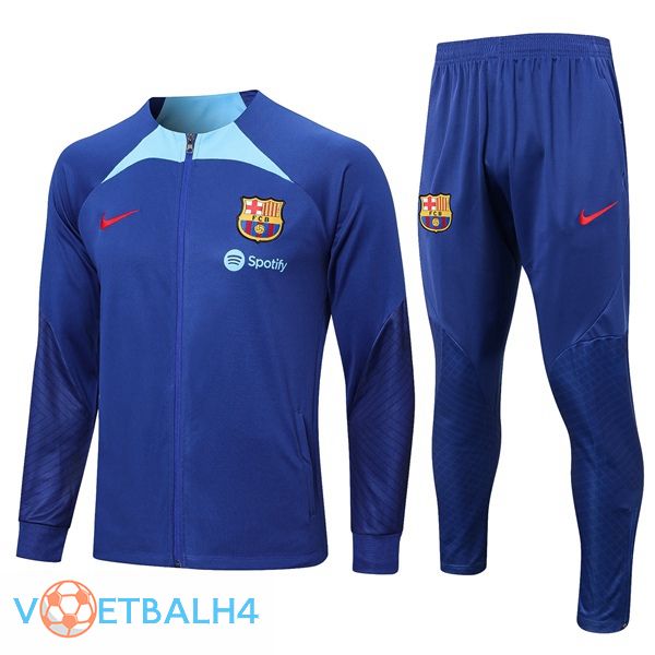 FC Barcelona Trainingsjaspak blauw 2022/2023