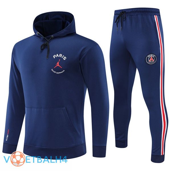 JORDAN Paris PSG trainingspak Hoodie blauw 2022/2023